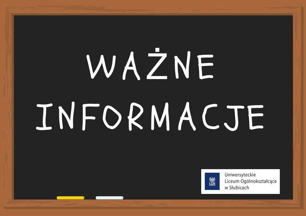 Wazna informacja