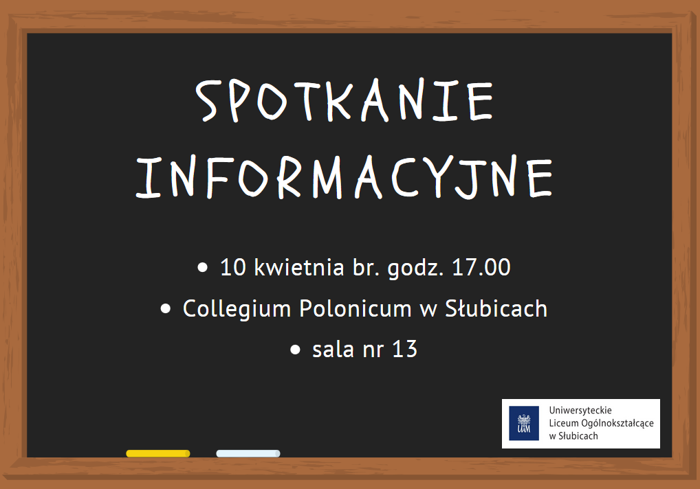 Spotkanie informacyjne